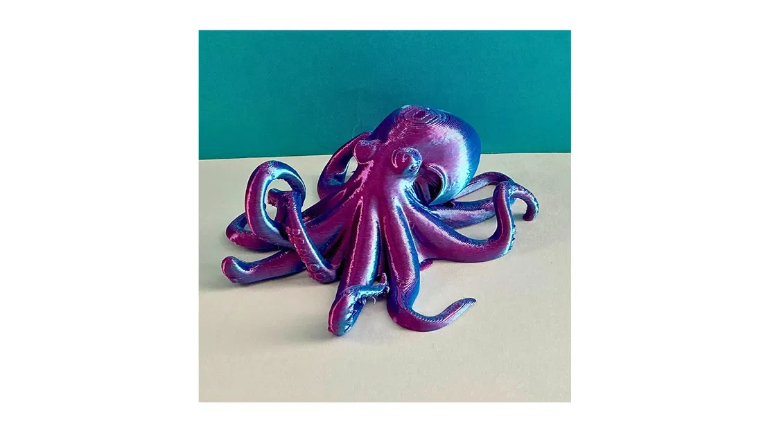 Mô hình Bạch tuộc 3D uyển chuyển - Image 1