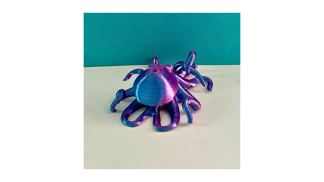 Mô hình Bạch tuộc 3D uyển chuyển - Image 2