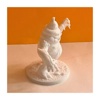 Mô hình Quái vật dung nham (Lava monster)