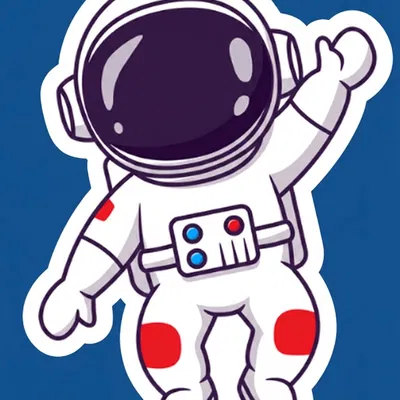 Khuôn cắt bánh quy hình phi hành gia 3D độc đáo