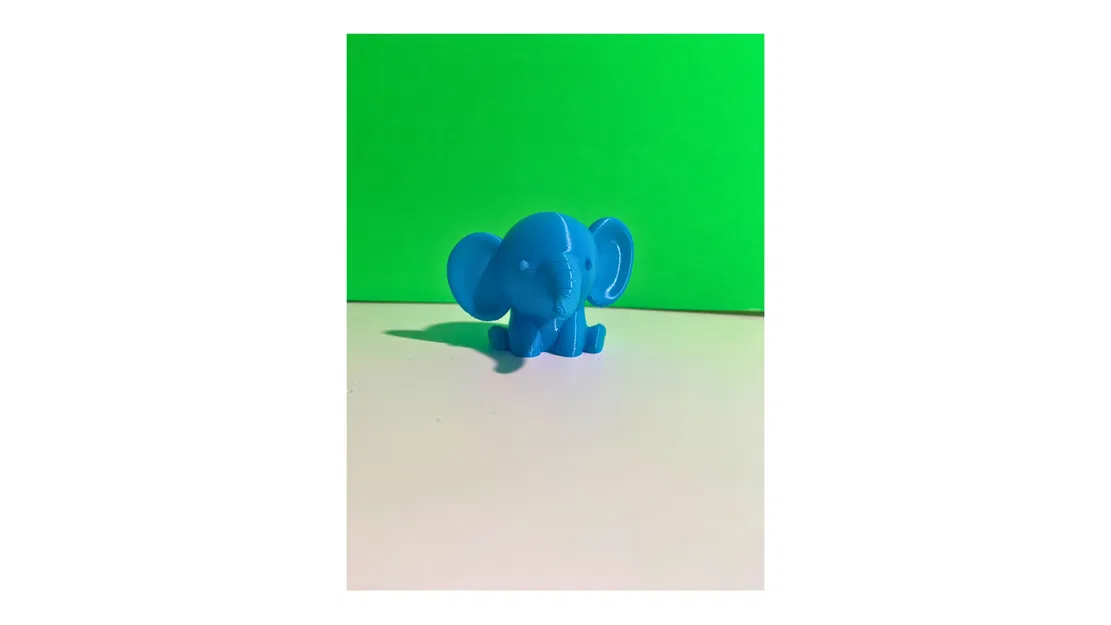 Mô hình Voi 3D cách điệu - Image 1