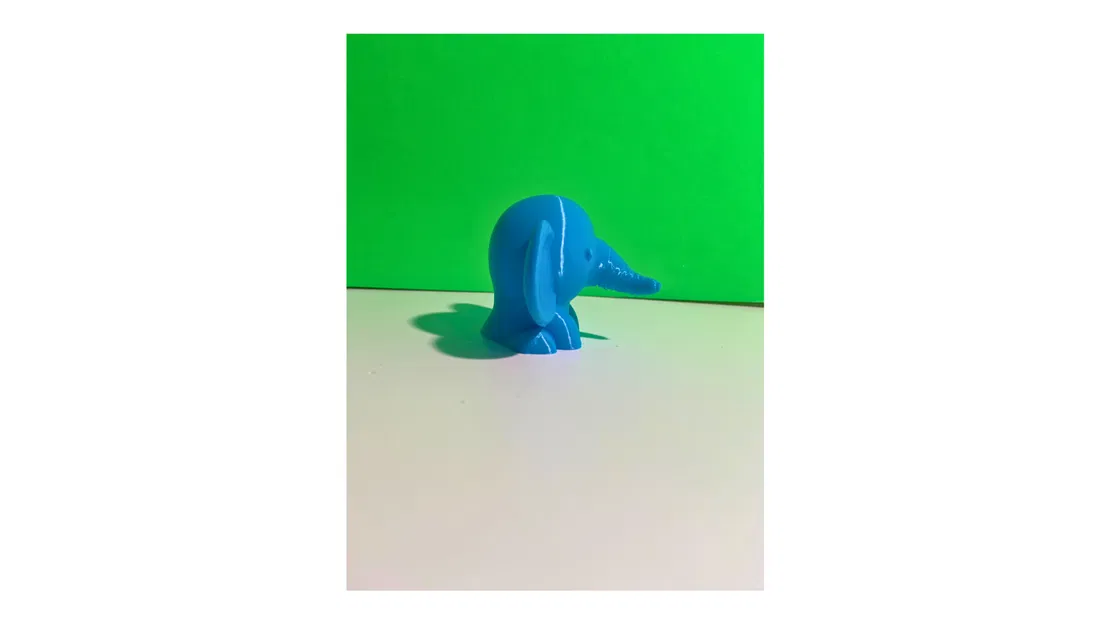 Mô hình Voi 3D cách điệu - Image 2