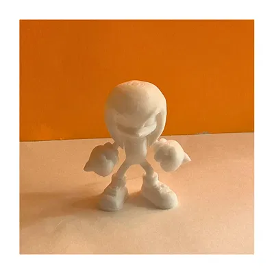 Mô hình 3D Knuckles - Hộ vệ huyền thoại