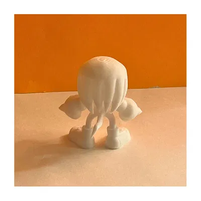 Mô hình 3D Knuckles - Hộ vệ huyền thoại