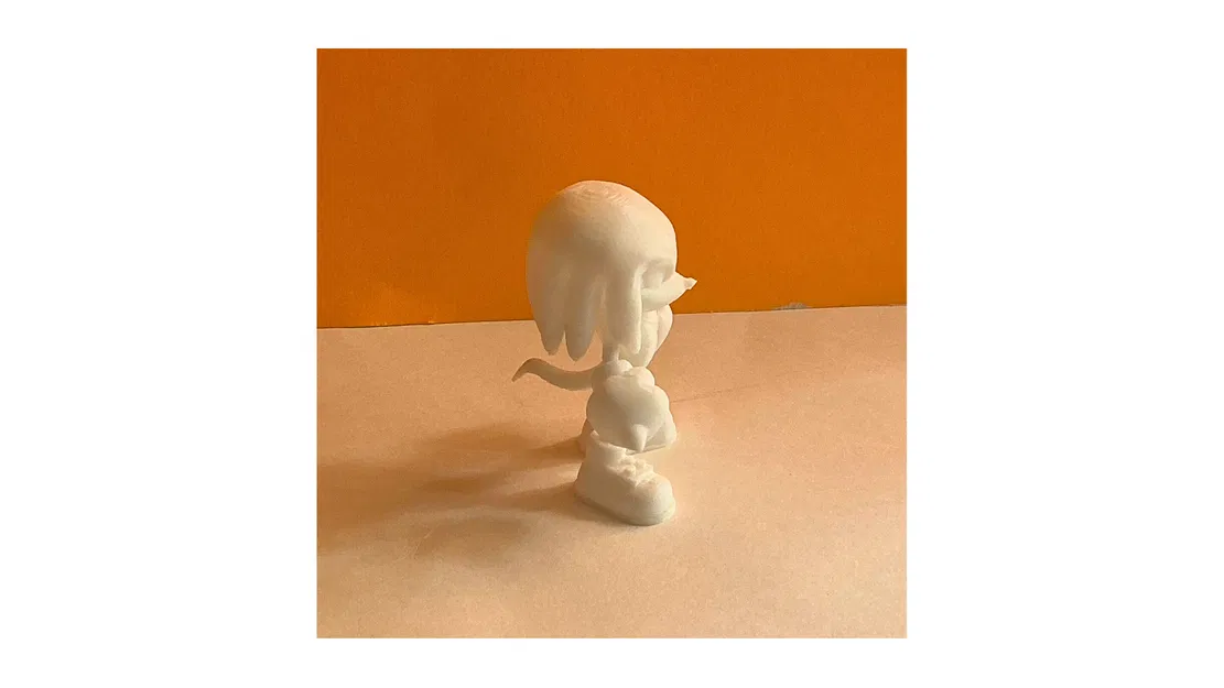 Mô hình 3D Knuckles - Hộ vệ huyền thoại - Image 3