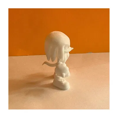 Mô hình 3D Knuckles - Hộ vệ huyền thoại