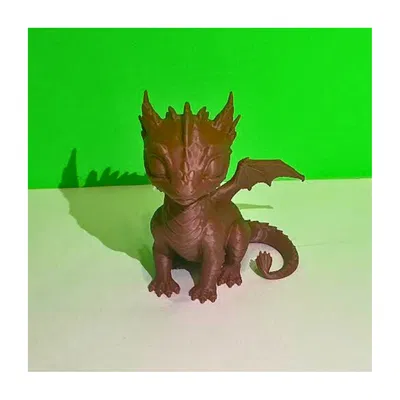 Mô hình Rồng Con (Baby Dragon) 3D siêu đáng yêu
