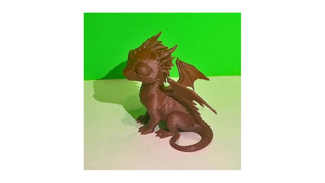 Mô hình Rồng Con (Baby Dragon) 3D siêu đáng yêu - Image 3