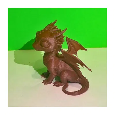 Mô hình Rồng Con (Baby Dragon) 3D siêu đáng yêu