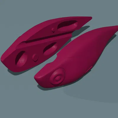 Mô hình mồi giả câu cá (Wobbler) in 3D tự thiết kế