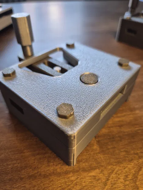 Mô hình khóa gài công nghiệp - Đồ chơi Fidget Cam nhả nhanh - Image 5