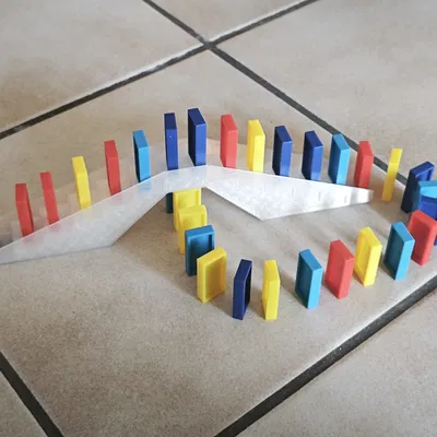 Cầu Vượt Domino (Domino Brücke) - Phụ Kiện In 3D Độc Đáo