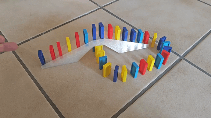 Cầu Vượt Domino (Domino Brücke) - Phụ Kiện In 3D Độc Đáo