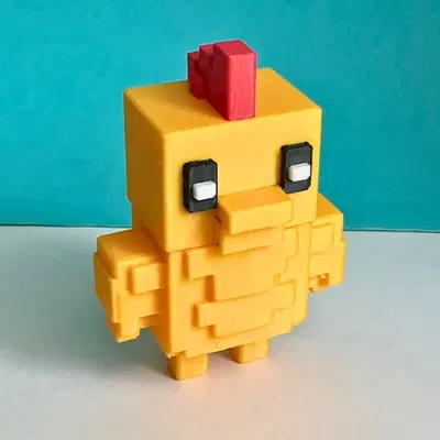 Chú gà Pixel 3D (Pixel chicken)