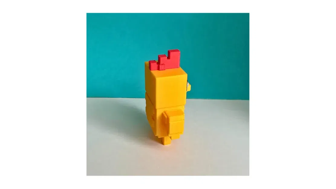 Chú gà Pixel 3D (Pixel chicken) - Image 2