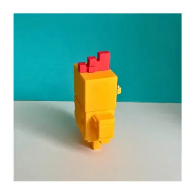 Chú gà Pixel 3D (Pixel chicken)