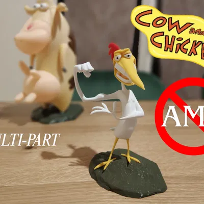 Chicken | Mô hình nhân vật "Cow and Chicken" (Không cần AMS/MMU)