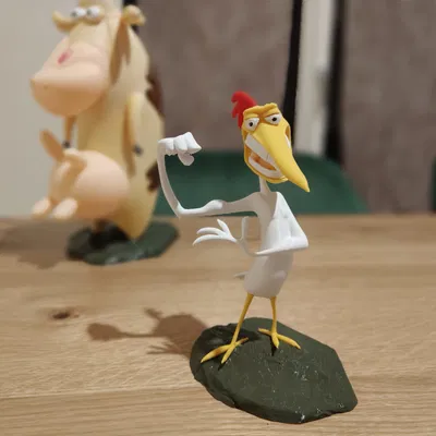 Chicken | Mô hình nhân vật "Cow and Chicken" (Không cần AMS/MMU)