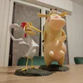 Chicken | Mô hình nhân vật "Cow and Chicken" (Không cần AMS/MMU) - Thumbnail 7