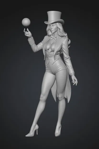 Mô hình 3D Midnight Illusionist: Nàng Ảo Thuật Gia Quyến Rũ - Image 1