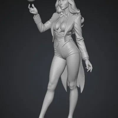 Mô hình 3D Midnight Illusionist: Nàng Ảo Thuật Gia Quyến Rũ