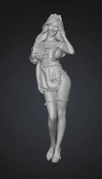 Mô hình 3D Maid in Lace - Figure cô gái hầu gái quyến rũ - Image 1