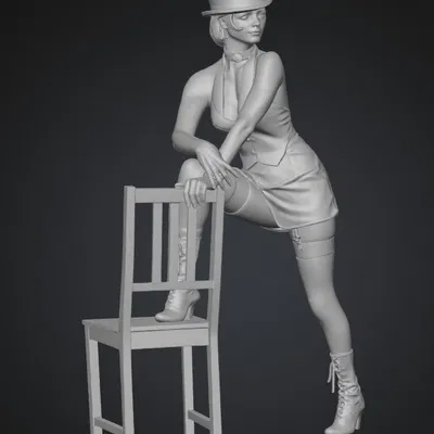 Mô hình nhân vật nữ phong cách Burlesque (Midnight Burlesque Pose)