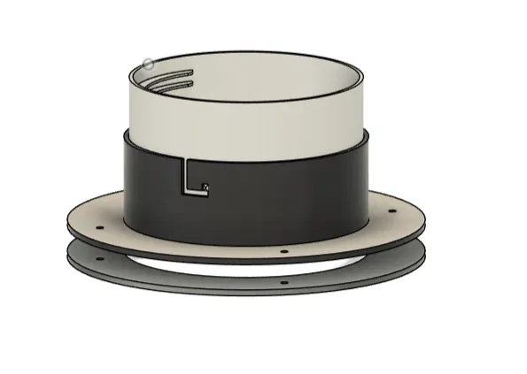 Bộ khớp nối ống dẫn khí (Adapter) cho điều hòa và máy hút mùi - Image 1