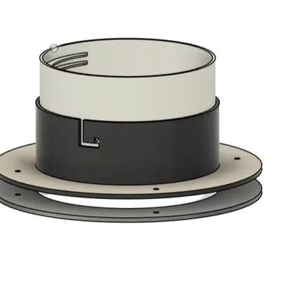 Bộ khớp nối ống dẫn khí (Adapter) cho điều hòa và máy hút mùi