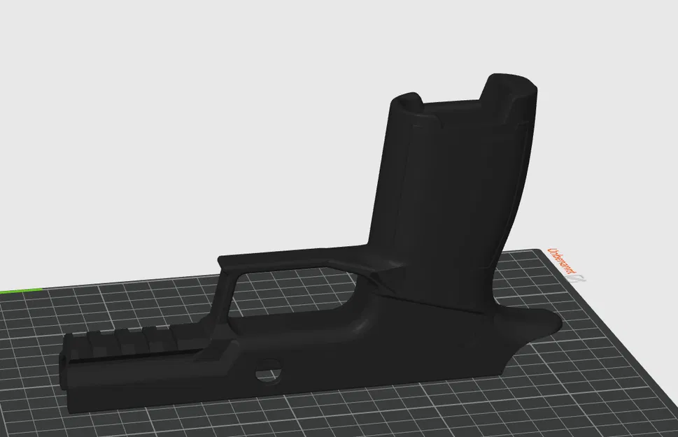 Khung súng Sig P250 Custom với Rail Picatinny và Tay cầm nhám - Image 1