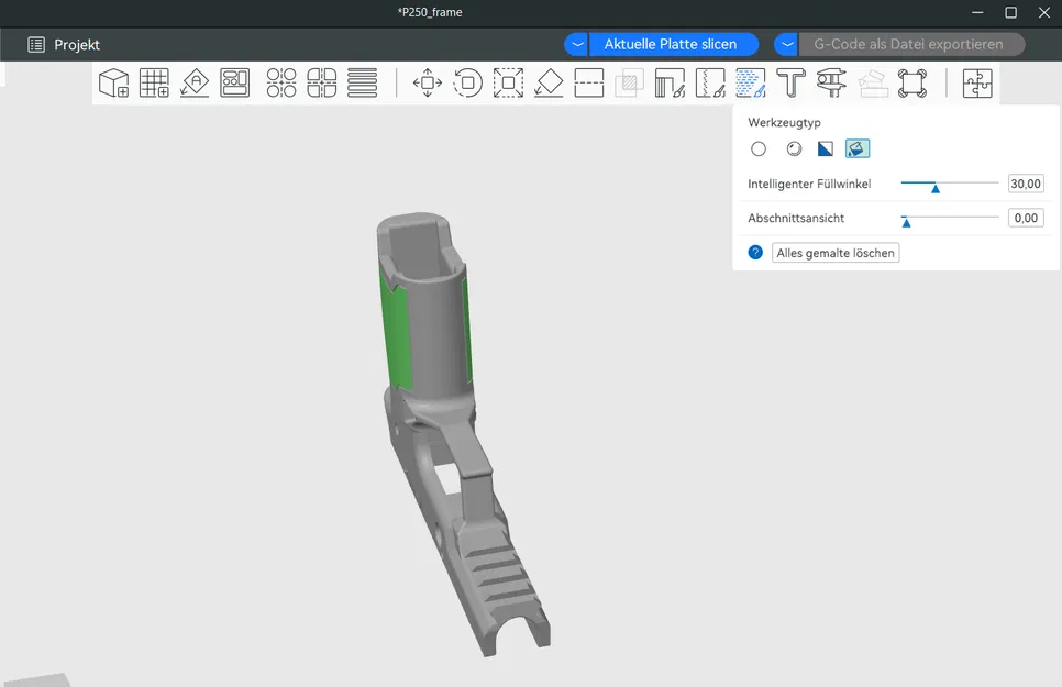 Khung súng Sig P250 Custom với Rail Picatinny và Tay cầm nhám - Image 2