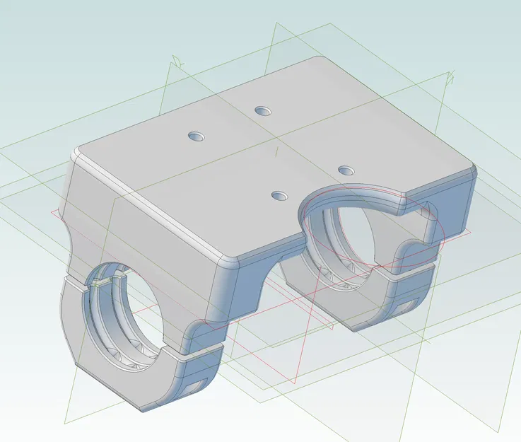 Ngàm gắn GPS Garmin Montana 700 cho ghi đông MTB Ø35 - Image 4