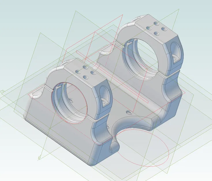 Ngàm gắn GPS Garmin Montana 700 cho ghi đông MTB Ø35 - Image 5