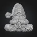 Mô hình 3D chú lùn Zen Gnome đang cầu nguyện trang trí bàn làm việc - Thumbnail 1