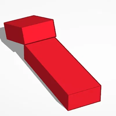 Mô hình hộp trượt Finger Skis Up Down Drop Flat Box