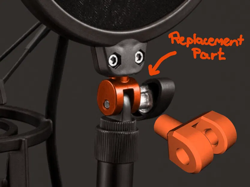 Bản lề thay thế cho giá đỡ (SM6) của RØDE NT1 - Image 1