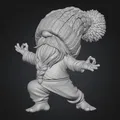 Mô hình in 3D Orange Gnome Wushu độc đáo cho góc làm việc - Thumbnail 1