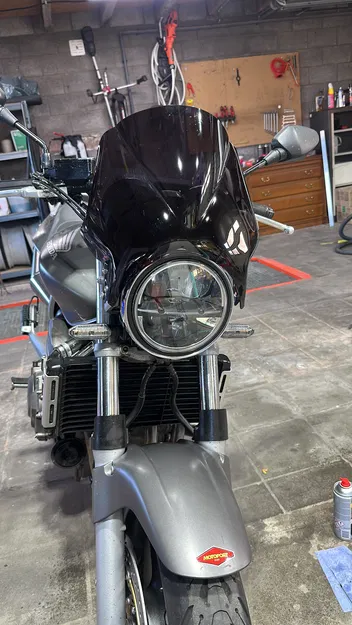 Ngàm chuyển đổi đèn pha LED 7 inch cho Honda CB900F, CB650F và CB919F - Image 1