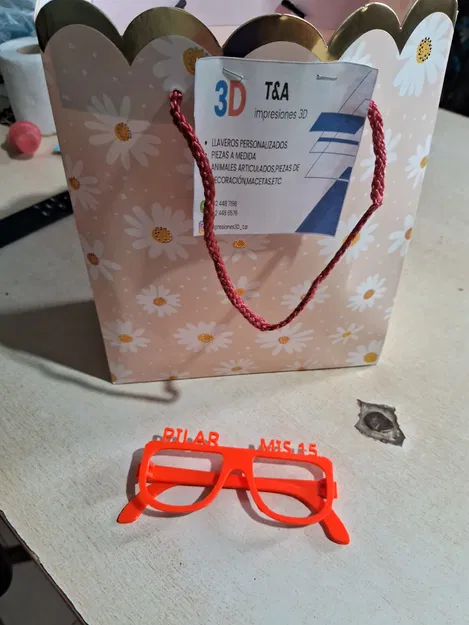 Mẫu kính 3D cho tiệc sinh nhật 15 tuổi - Image 3