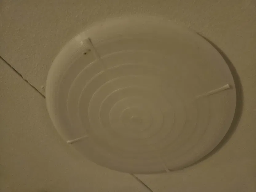 Nắp thông gió trần nhà tự in 3D có thể điều chỉnh lưu lượng gió - Image 1