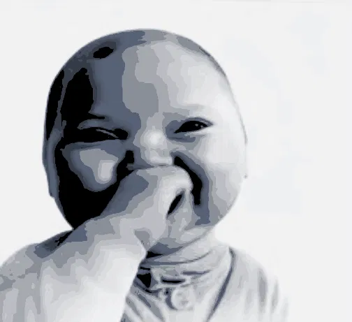 Mô hình trang trí em bé hài hước Funny AI Baby - In 3D siêu nét - Image 1