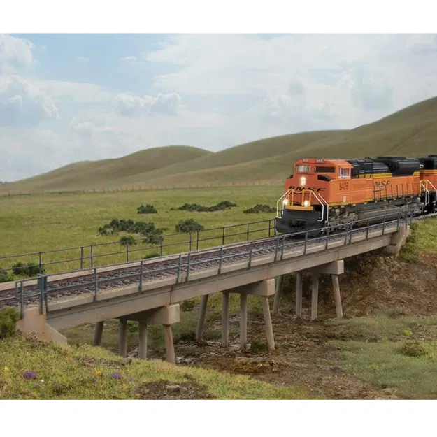 Mô hình cầu đường sắt (Bridge) in 3D cực đẹp cho sa bàn tàu hỏa - Image 1