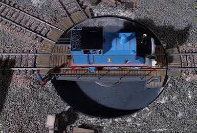 Mô hình bàn xoay tàu hỏa (Turntable) in 3D cực chi tiết cho sa bàn - Image 2