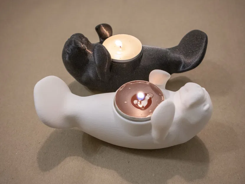 Giá đỡ nến bò biển chân thực - Series sinh vật dưới nước - Image 3