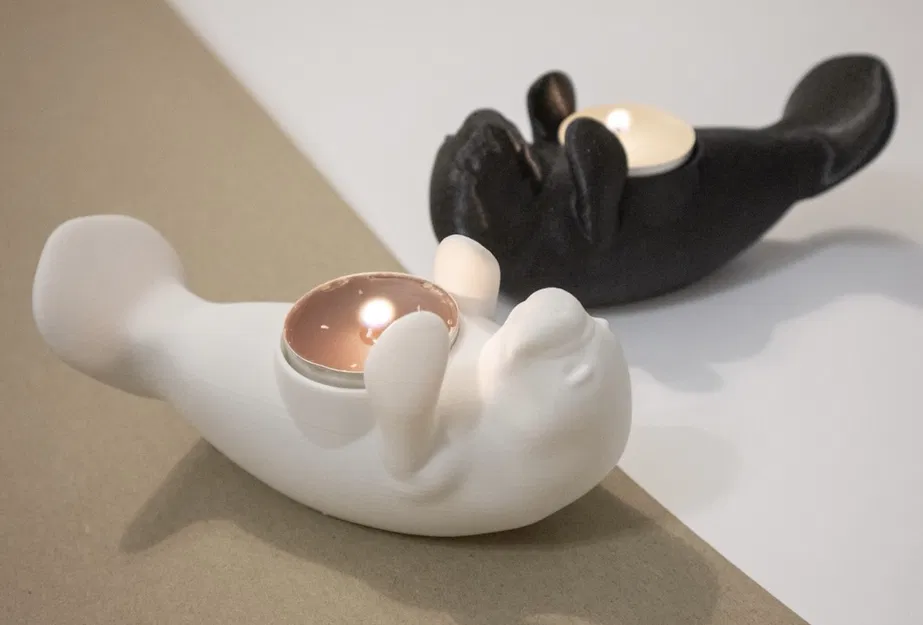 Giá đỡ nến bò biển chân thực - Series sinh vật dưới nước - Image 4