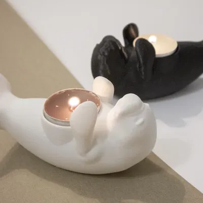 Giá đỡ nến bò biển chân thực - Series sinh vật dưới nước