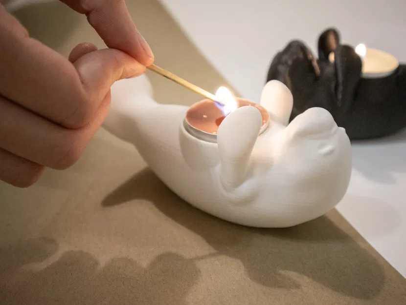 Giá đỡ nến bò biển chân thực - Series sinh vật dưới nước - Image 5