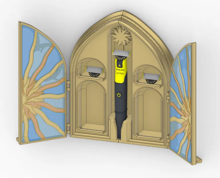 The Dawn Vault - Hộp trưng bày cho máy cạo râu OneBlade - Image 2