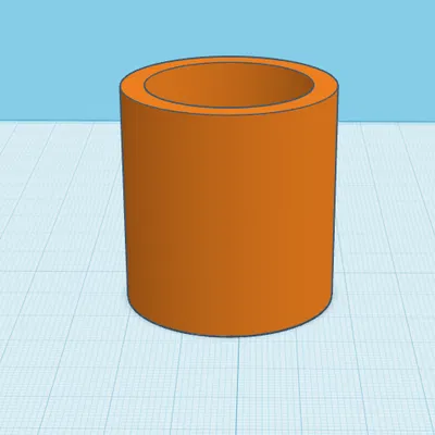 Cốc đựng đồ đa năng 38x38mm - Mẫu in 3D nhỏ gọn, tiện ích