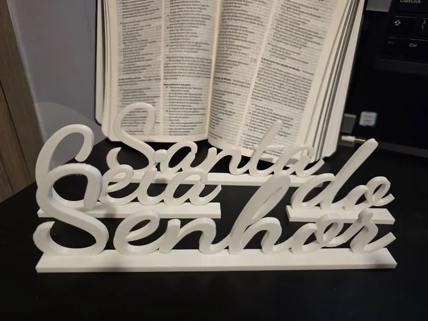 Santa Ceia do Senhor - Chữ 3D Trang Trí Nhà Thờ - Image 1